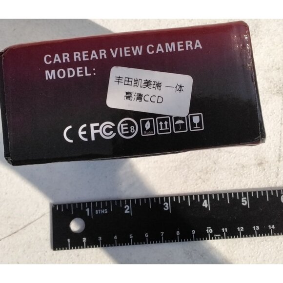 Car Rearview Camera HD CCD Night Vision 120° Angle Waterproof Backup Reverse - Picture 3 of 12